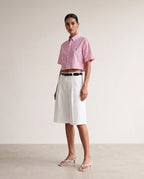 Saint-Tropez Cropped Short Sleeve